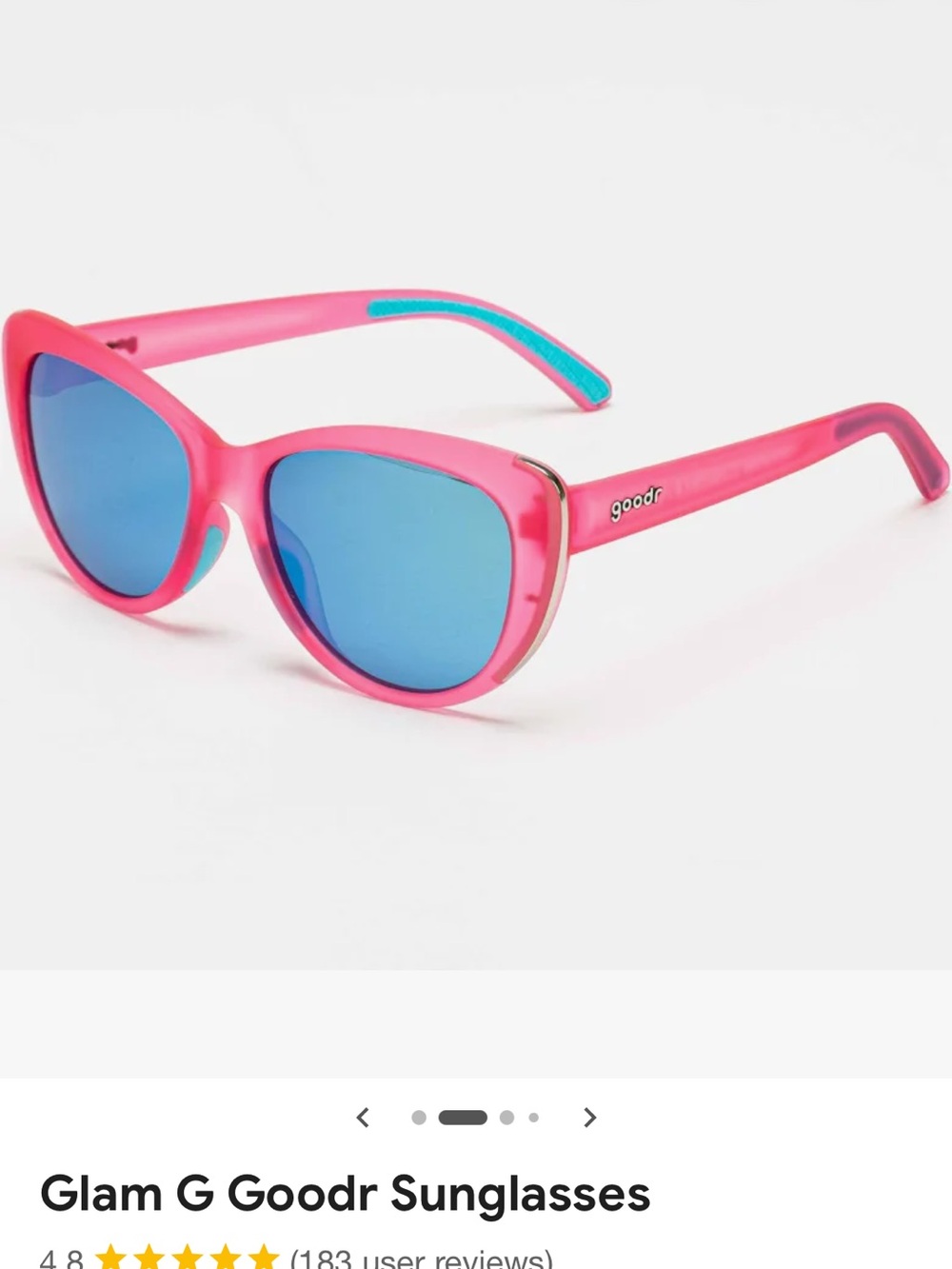 Nib Goodr glam g flamingo couture